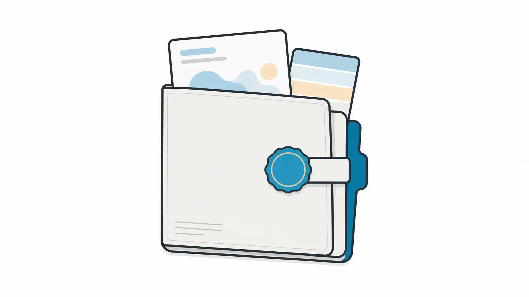 Hotel review response image showing a centered owner packet with guest sentiment, rate context, comp-set tab, and response status seal.